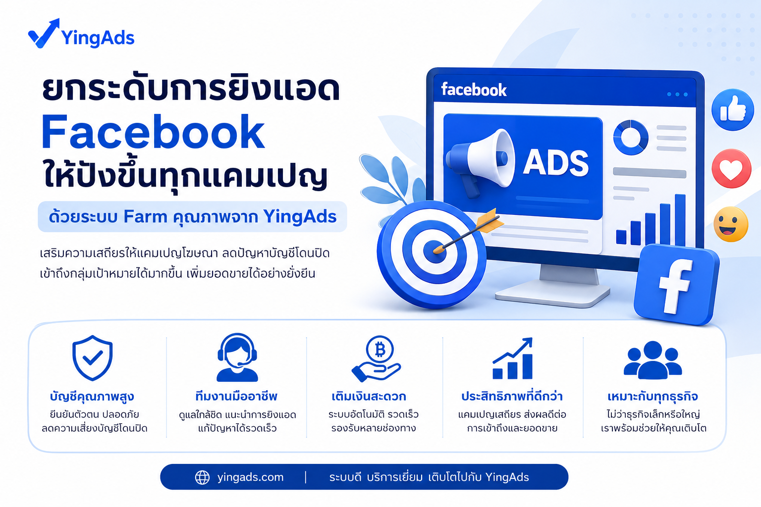 ทำไมสายขายออนไลน์ยุคใหม่ ต้องมี Farm Facebook สำหรับยิงแอด